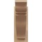 Ekena Millwork 5 1/2-in W x 14-in D x 14-in H Funston Trad Rough Cedar Woodgrain TimberThane Outlooker, Primed Tan OUTUR055X14X14FST04RCPR - alternate 4